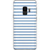 Blue and White Stripes Galaxy S9 Skin